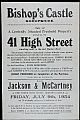 Sale poster - Sale poster of 41 High Street ( near old Market Hall ), …