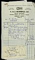 Receipted invoice