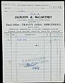 Receipted invoice