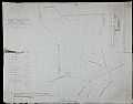 Paper ephemera - Rough draught of Rail House Farm, surveyed 1832, farm…