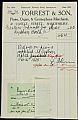 Receipt - Lavender Penney Collection. Correspondence etc. pertaining t…