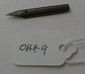 Writing equipment - Pen nib with indecipherable lettering