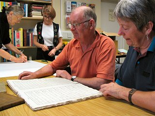 Inspecting stored documents